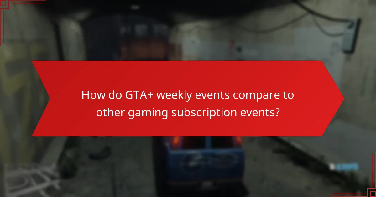 What rewards are available for participating in GTA+ weekly events?