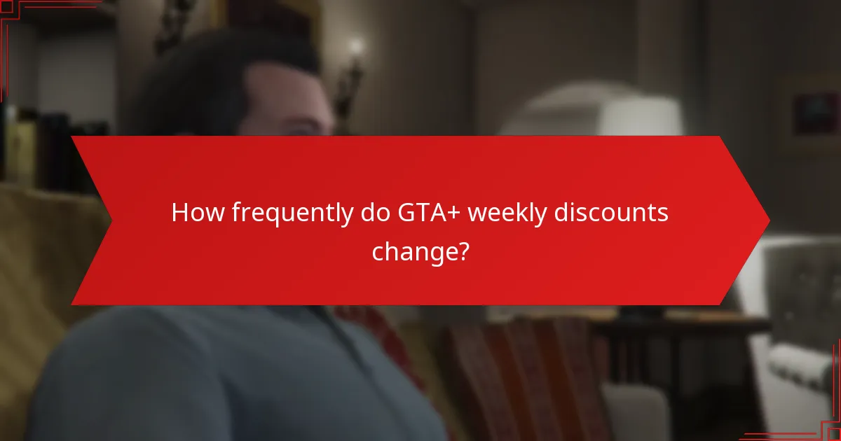 What are the savings from GTA+ weekly discounts?